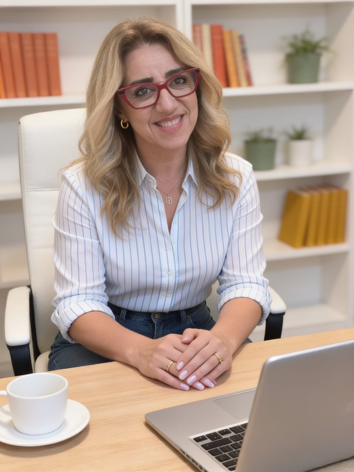 Letícia Alves, psicóloga criadora do método Entrelinhas